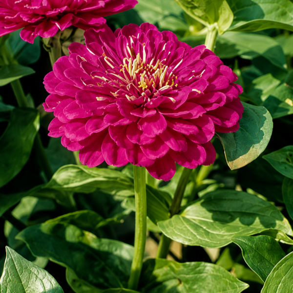 Image Of Zinnia Benarys Giant Purple
